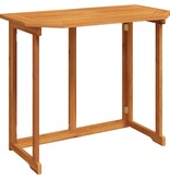 VidaXL Bistrotafel 90x50x75 cm massief acaciahout