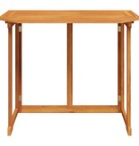 VidaXL Bistrotafel 90x50x75 cm massief acaciahout