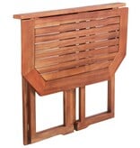 VidaXL 2-delige Bistroset massief acaciahout