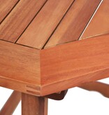 VidaXL 2-delige Bistroset massief acaciahout