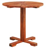 VidaXL Bistrotafel 70x70 cm massief acaciahout