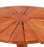 VidaXL Bistrotafel 70x70 cm massief acaciahout