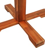 VidaXL Bistrotafel 70x70 cm massief acaciahout