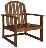 VidaXL Tuinstoelen 2 st massief acaciahout