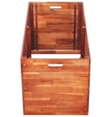 VidaXL Plantenbak verhoogd 100x50x50 cm acaciahout