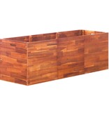 VidaXL Plantenbak verhoogd 150x50x50 cm acaciahout