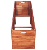 VidaXL Plantenbak verhoogd 150x50x50 cm acaciahout
