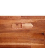 VidaXL Plantenbak verhoogd 200x50x50 cm acaciahout