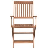 VidaXL 5-delige Tuinset inklapbaar massief acaciahout