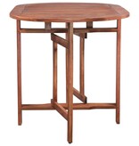 VidaXL Tuintafel 120x70x74 cm massief acaciahout