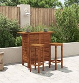 VidaXL Bartafel 110x50x105 cm massief acaciahout