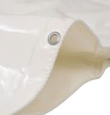 VidaXL Dekzeil 650 g/m² 3x5 m wit