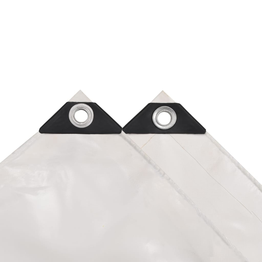 VidaXL Dekzeil 650 g/m² 3x5 m wit