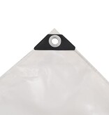VidaXL Dekzeil 650 g/m² 3x5 m wit