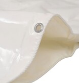 VidaXL Dekzeil 650 g/m² 2x3 m wit