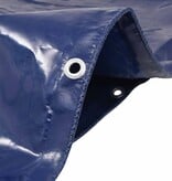 VidaXL Dekzeil 650 g/m² 4x8 m blauw