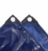 VidaXL Dekzeil 650 g/m² 4x8 m blauw