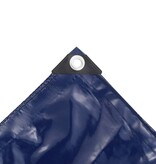 VidaXL Dekzeil 650 g/m² 4x7 m blauw