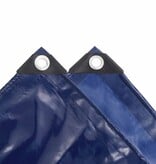 VidaXL Dekzeil 650 g/m² 3x5 m blauw