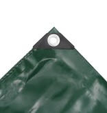 VidaXL Dekzeil 650 g/m² 4x4 m groen