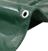 VidaXL Dekzeil 650 g/m² 3x6 m groen