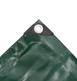 VidaXL Dekzeil 650 g/m² 3x5 m groen
