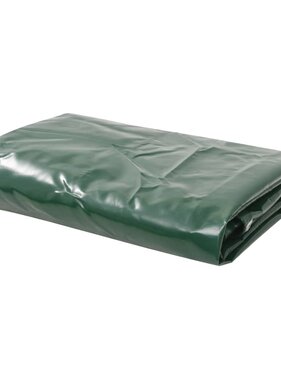 VidaXL Dekzeil 650 g/m² 3x3 m groen