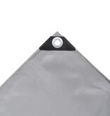 VidaXL Dekzeil 650 g/m² 3x5 m grijs