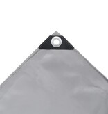 VidaXL Dekzeil 650 g/m² 3x4 m grijs