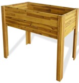 VidaXL Plantenbak verhoogd massief acaciahout