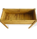 VidaXL Plantenbak verhoogd massief acaciahout