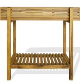 VidaXL Plantenbak verhoogd massief acaciahout en zink