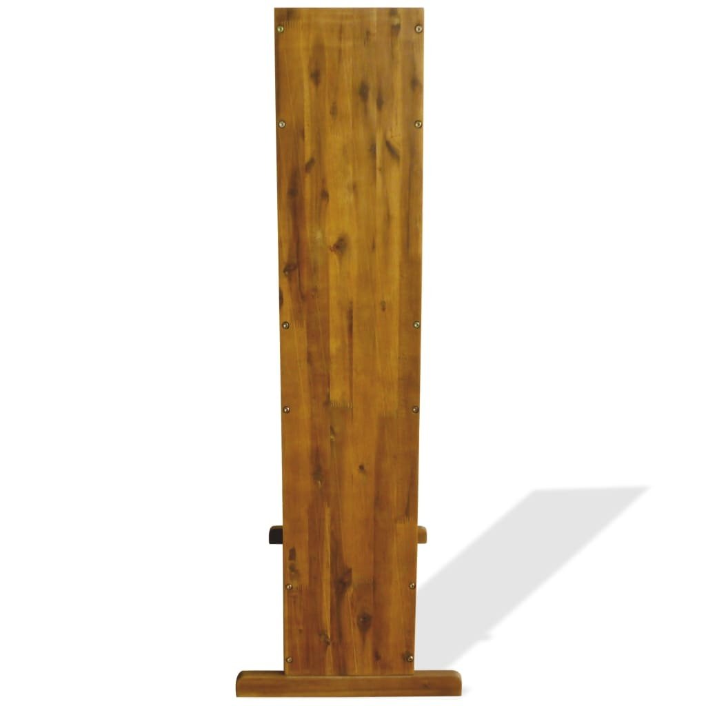 VidaXL Plantenbak verhoogd 3-laags massief acaciahout