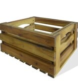 VidaXL Appelkisten 2 st massief acaciahout