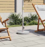 VidaXL Parasolvoet rond 20 kg graniet