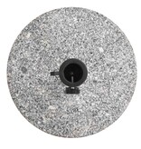 VidaXL Parasolvoet rond 20 kg graniet