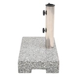 VidaXL Parasolvoet rechthoekig 25 kg graniet