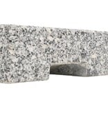 VidaXL Parasolvoet rechthoekig 25 kg graniet