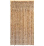 VidaXL Vliegengordijn 120x220 cm bamboe