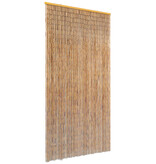 VidaXL Vliegengordijn 90x220 cm bamboe