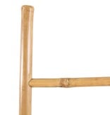 VidaXL Handdoekladder met 5 sporten 150 cm bamboe