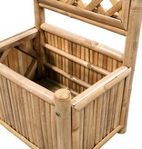 VidaXL Plantenbak verhoogd met rek 40 cm bamboe