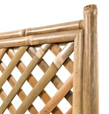 VidaXL Plantenbak verhoogd met rek 40 cm bamboe