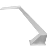 VidaXL Zwembadfontein 64x30x52 cm roestvrij staal zilverkleurig