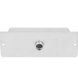 VidaXL Zwembadfontijn 30x9x26 cm roestvrij staal zilverkleurig