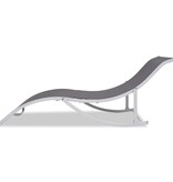 VidaXL Ligbedden inklapbaar 2 st aluminium en textileen