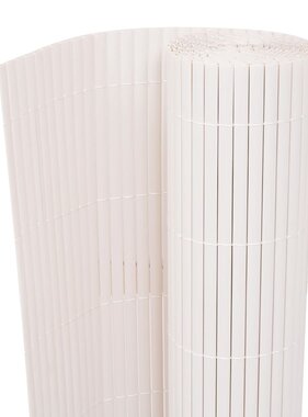 VidaXL Tuinafscheiding dubbelzijdig 90x500 cm wit