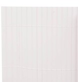 VidaXL Tuinafscheiding dubbelzijdig 90x500 cm wit