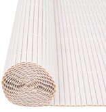 VidaXL Tuinafscheiding dubbelzijdig 90x500 cm wit