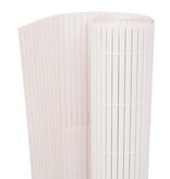 VidaXL Tuinafscheiding dubbelzijdig 90x300 cm wit